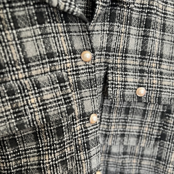 Autres Filles Plaid Button-Up Jacket/Shacket L - Picture 2 of 6